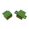 spring pluggable male and female terminal blocks connector